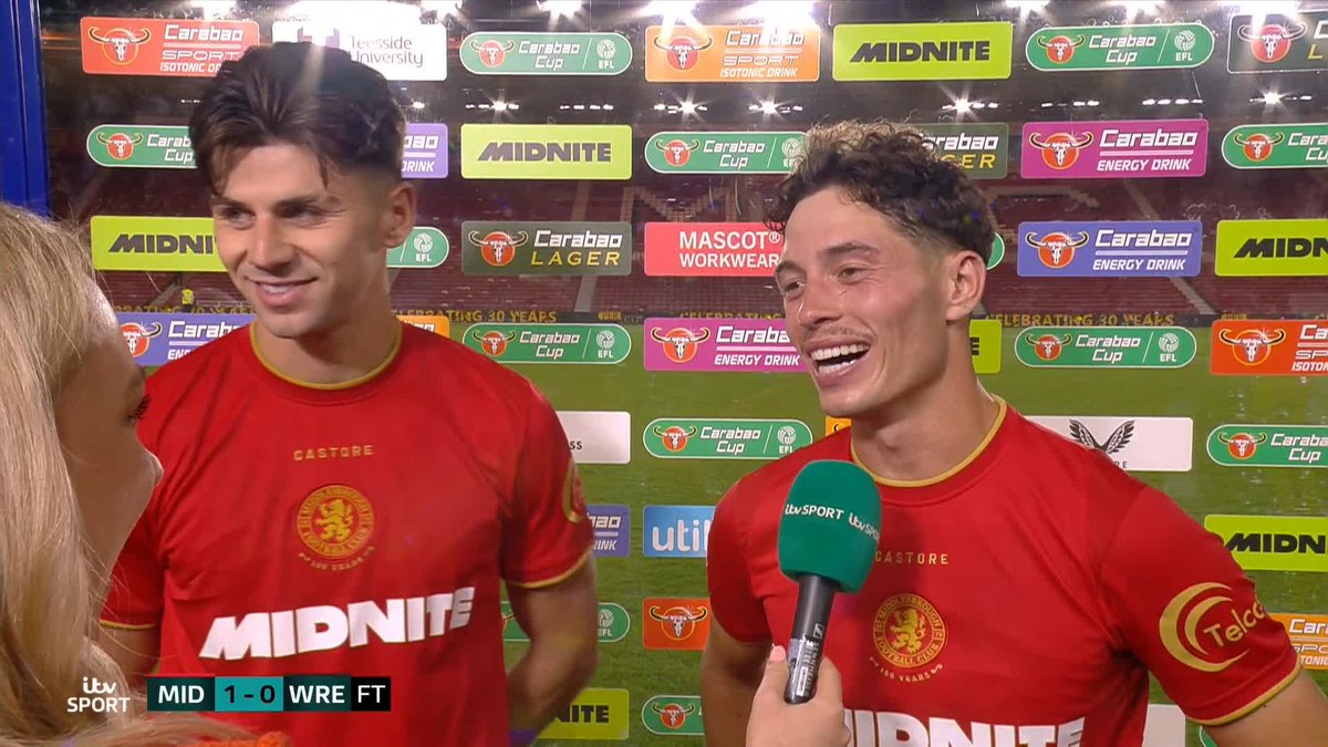 From a World Cup on home soil to making your debut at the Riverside ✈️ 🏟️ Americans Max Arfsten and Sebastian Berhalter speak to Katie Shanahan after Boro's win over Wrexham 🇺🇸