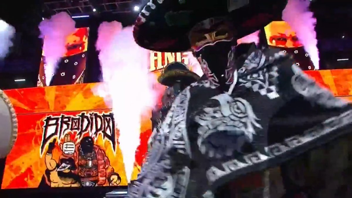 Hangman Page, @BrodyXKing and ROH World Champion @BandidoWrestler came together to fight The Demand and ultimately take the AEW World Trios Championship from them! Watch the #GrandSlamMexico replay RIGHT NOW on @HBOMax!