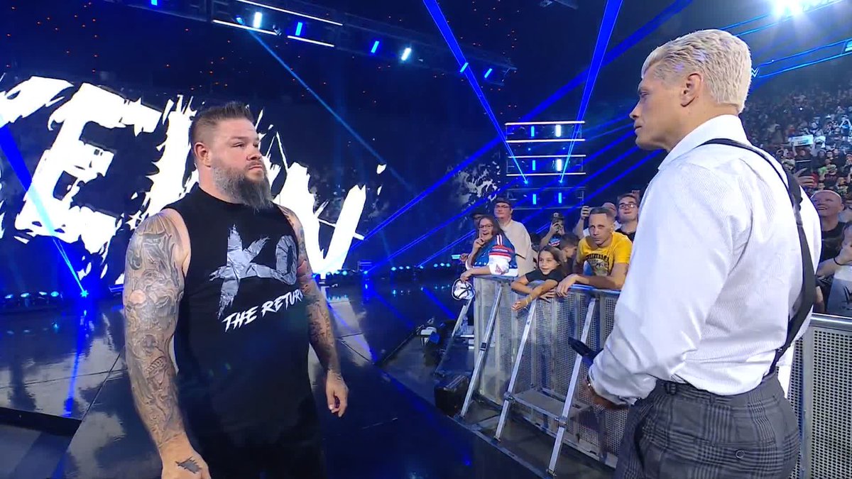 Kevin Owens is back on SmackDown!!! 🙌 Kevin