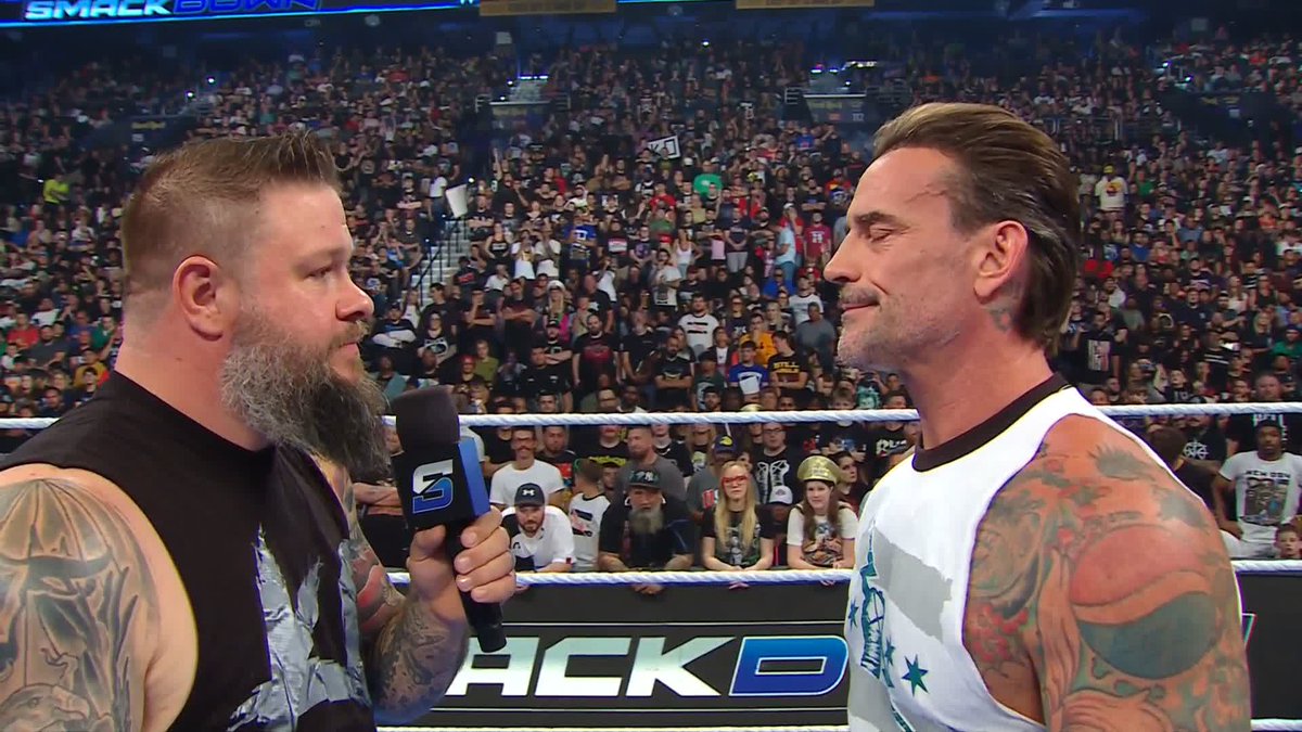 Things are getting HEATED in Philly! 😱 And it's only just the start between Kevin Owens and CM Punk... 👊