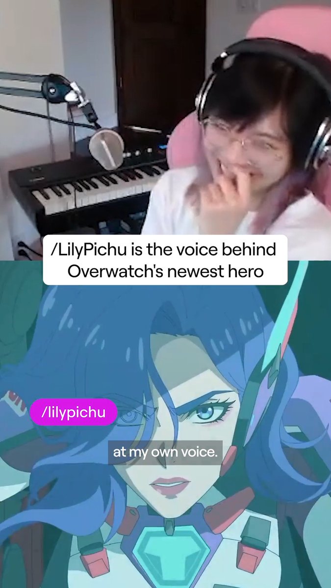 Overwatch has a new hero! @lilypichu