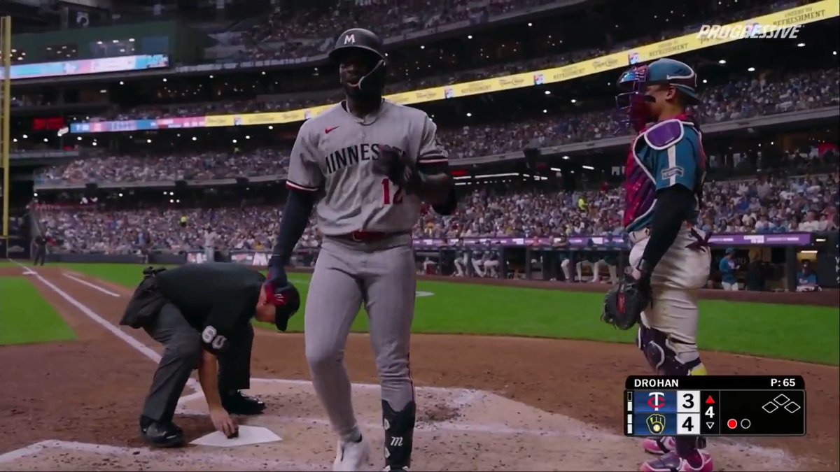 Kaelen Culpepper's first Major League hit is a home run!