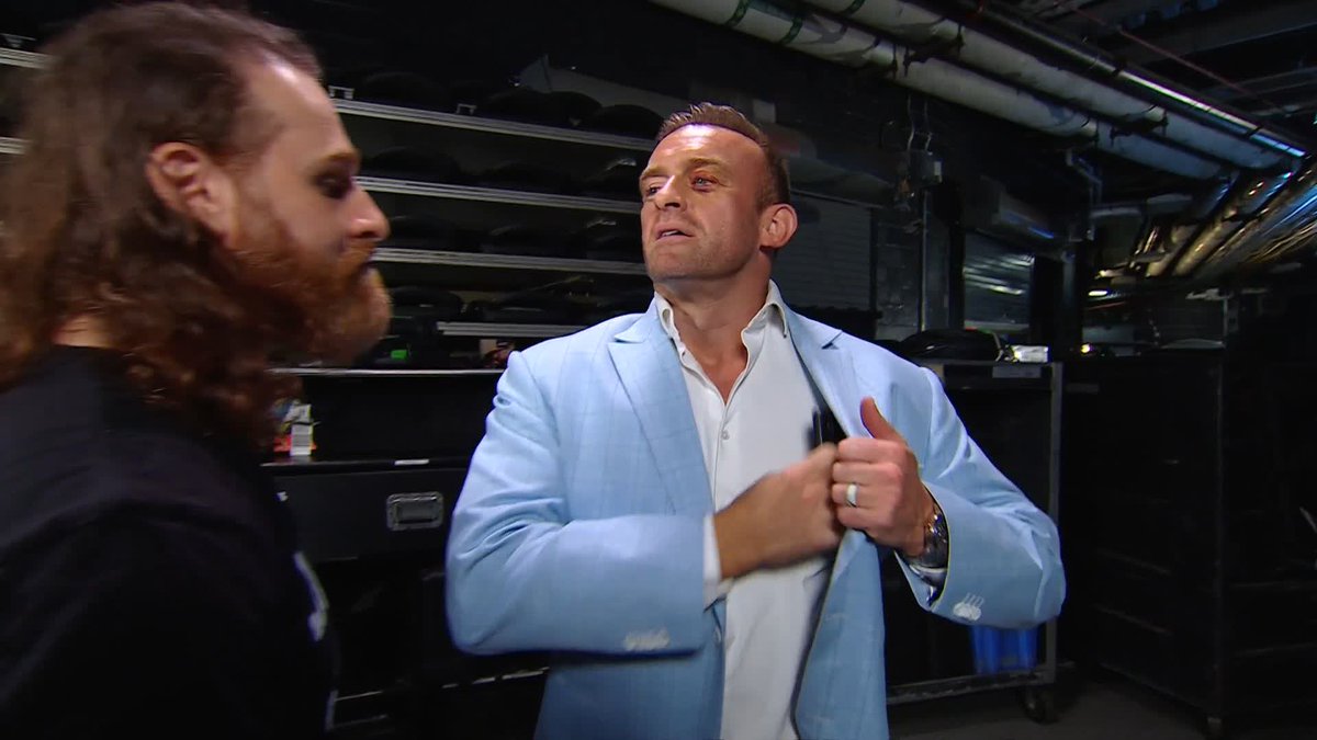 .Sami Zayn and Kevin have A LOT to say to each other... 👀