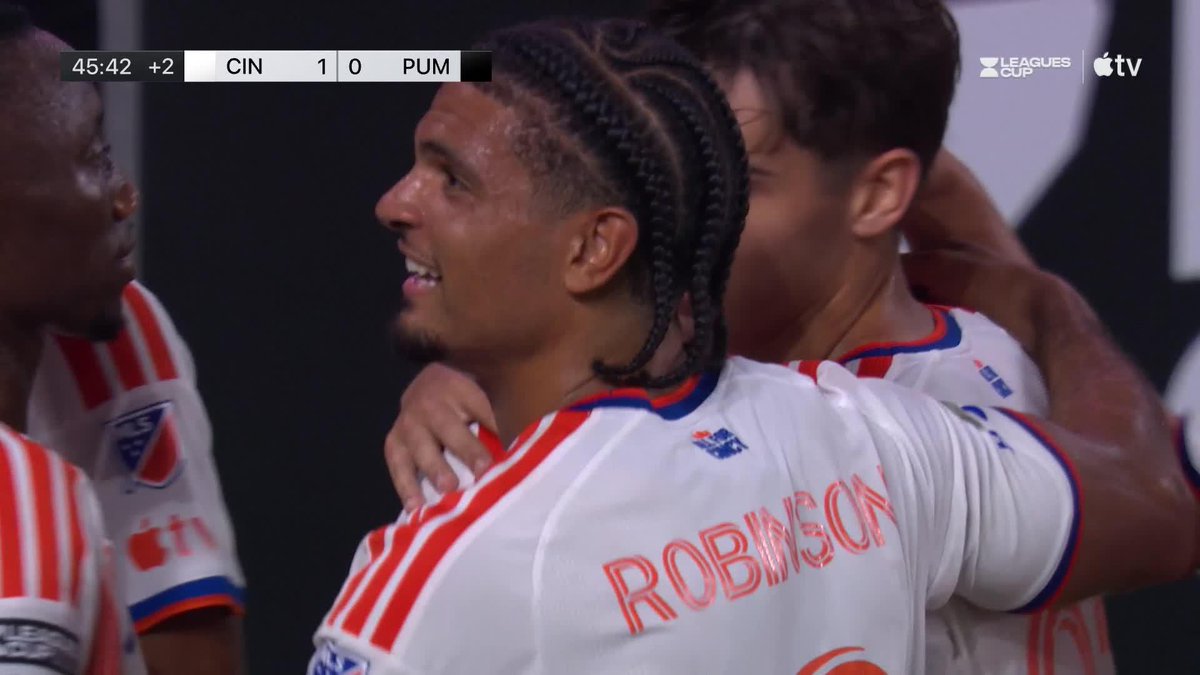 Pavel Bucha opens the scoring for FC Cincinnati over Pumas! 📺 Apple TV: