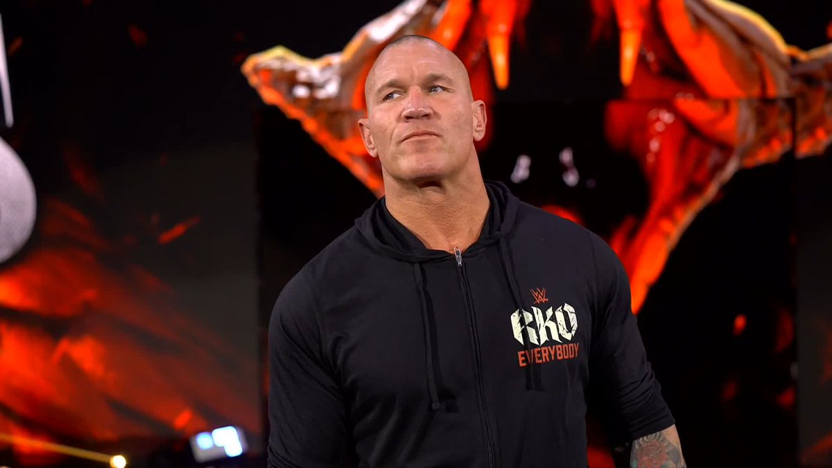 The Viper is here. 🐍 Welcome back Randy Orton!!
