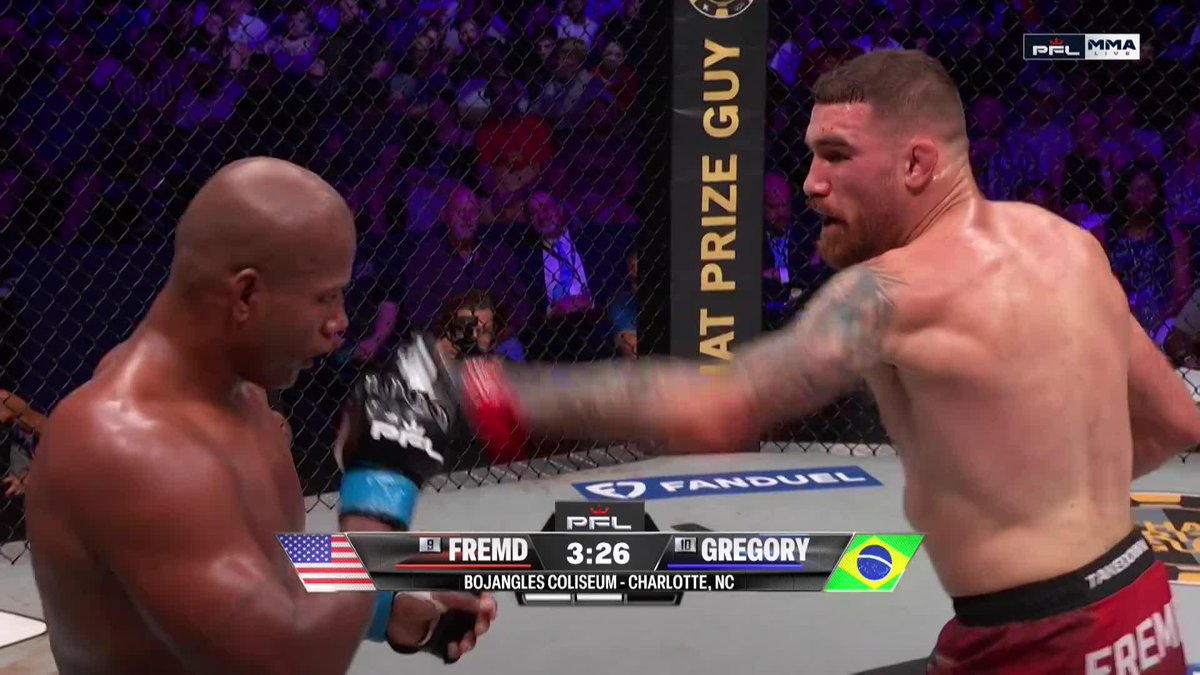 JOSH FREMD PUT HIM AWAY ๐ค #PFLCharlotte | Main Card LIVE NOW on ESPN