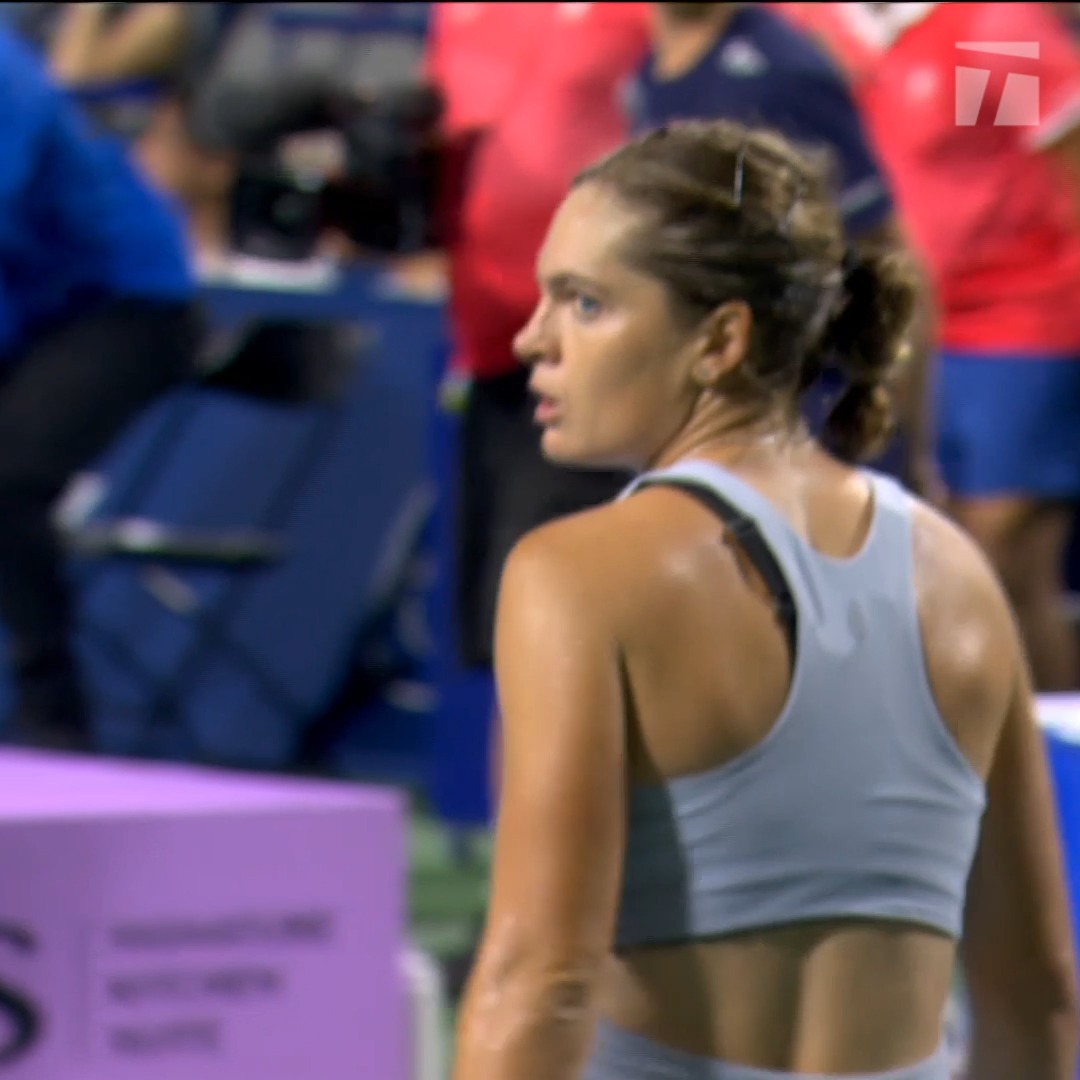 Caty McNally wins an epic second set 7-5 against Alex Eala 😱 Stream the decider on 📲 #NBO26