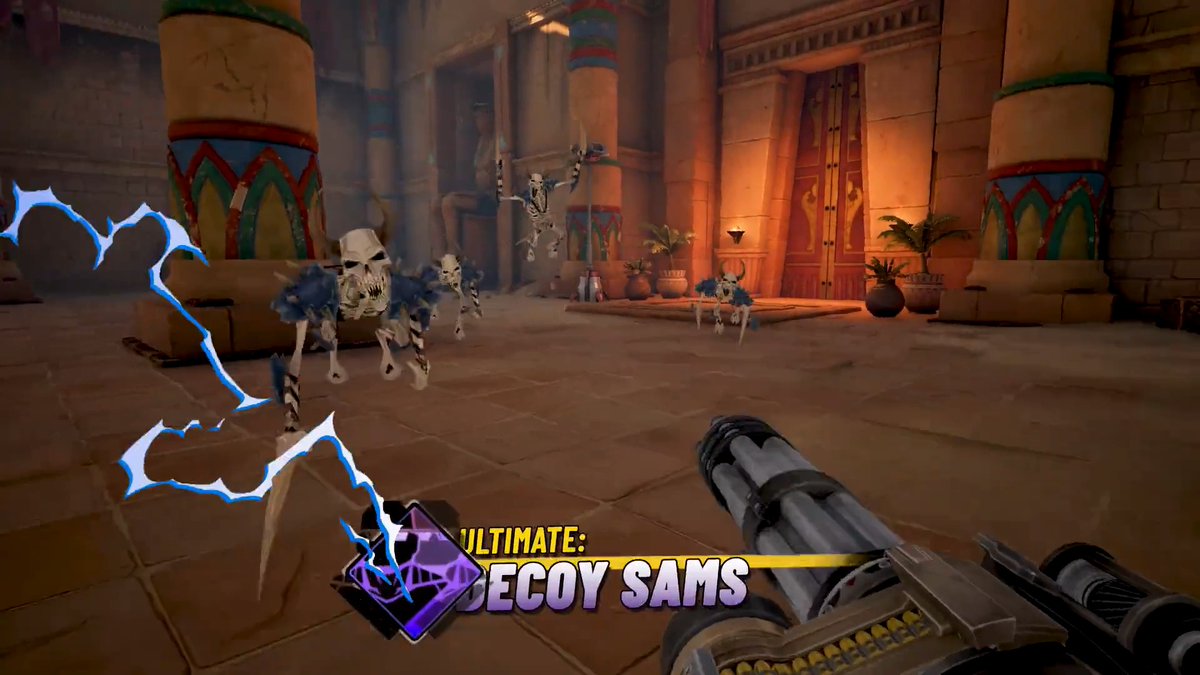 【新作Co-opローグライトFPS】 「Serious Sam: Shatterverse」 ・9月1日に正式リリース ・PS5/Xbox/PC向けに発売 ・爆発満載のラン&ガンFPS ・最大5人協力プレイ対応 ・Co-opローグライトFPS ・マルチバースを舞台にサム達が共闘 ・宇宙崩壊の危機を救う物語 ・毎回変化するラン構成 ・ランごとにモディファイア変化 ・死亡しても成長を引き継ぐ ・5体の強力なボスが登場 ・シリーズらしい大規模戦闘を継承