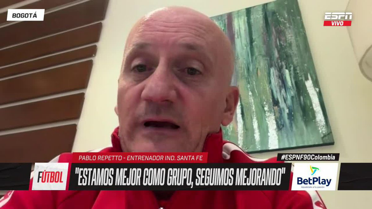 "Emerson Rivaldo Rodríguez está MUY AVANZADO para llegar al equipo" Pablo Repetto, DT de Independiente Santa Fe ▶️ No te pierdas #ESPNF90Colombia en el Plan Premium de #DisneyPlus