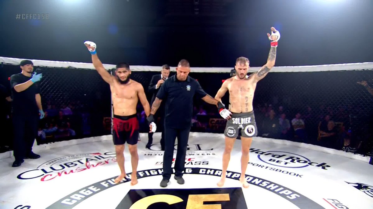 Aziz Khaydarov dominates at #CFFC158