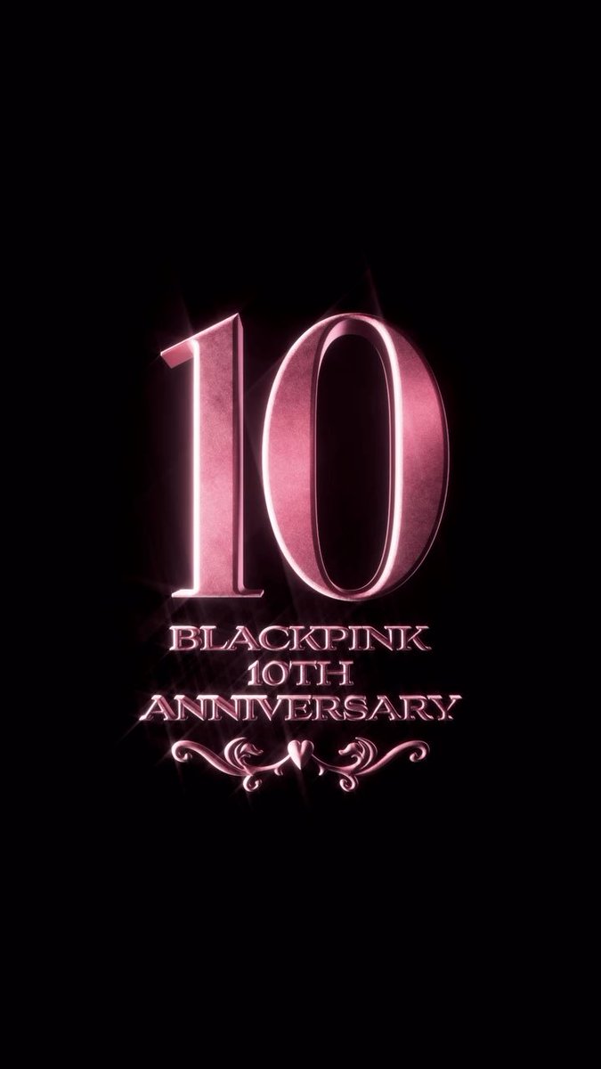 BLACKPINK era for the past 10 years. DECADE WITH BLACKPINK #BLACKPINK10thAnniversary #BLACKPINK_FOURever #10YearsWithBLACKPINK #10주년_블랙핑크_포에버