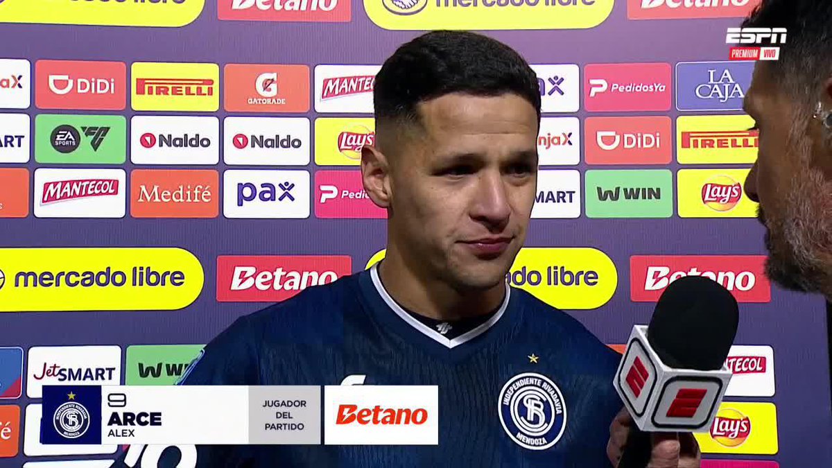 "SE SABE LA CALIDAD QUE TIENE MAXI" Álex Arce sobre la incorporación de Salas a la Lepra mendocina. 📺 #ESPN