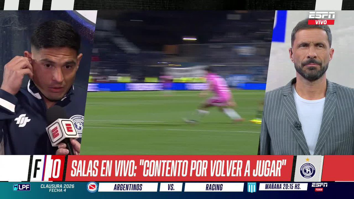 "YA DÍ VUELTA LA PÁGINA" Maxi Salas se refirió a sus últimos meses en River y a lo que se le viene en Independiente Rivadavia. 📺 #ESPNF10 | #DisneyPlus Plan Premium