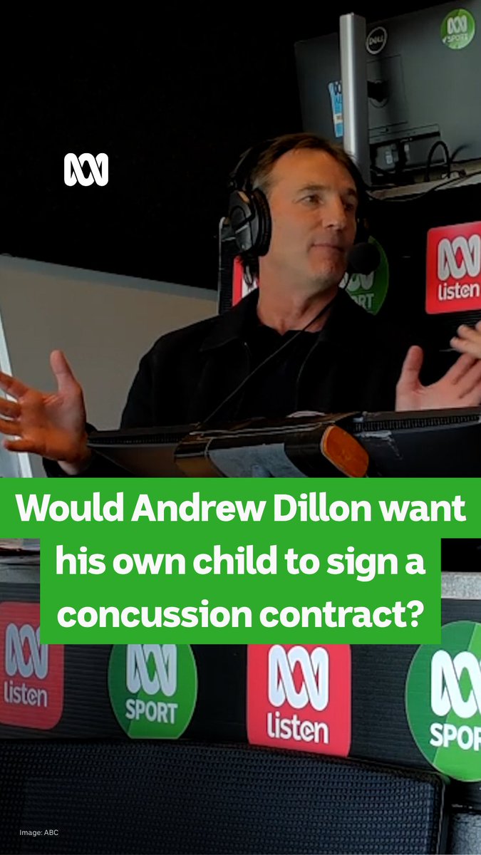 "I would want them to be in an environment that is as safe as it can be." 🤕✍️ AFL legend Mick Malthouse poses the question to the CEO Andrew Dillon over whether he'd be comfortable with his own child signing a concussion contract. Listen live: