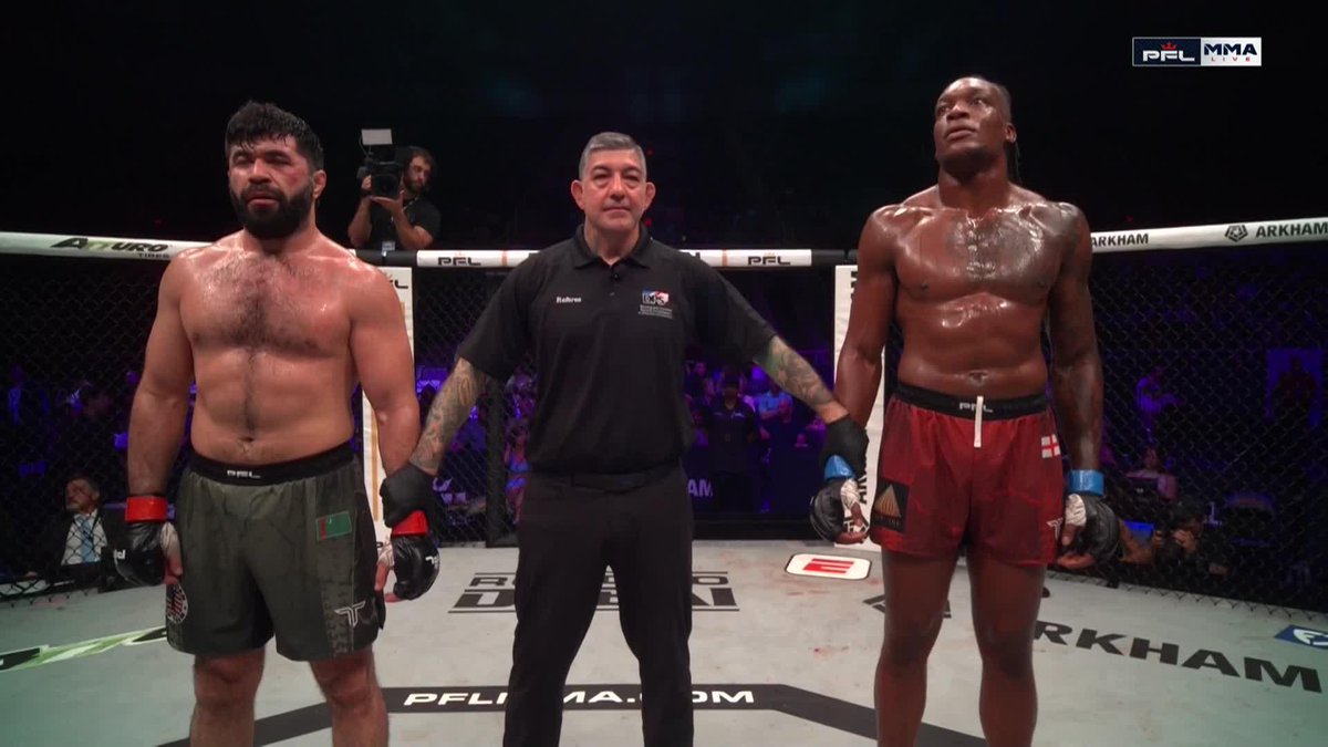 SMOOOOOOTH 🔥 Simeon Powell defeats Dovlet Yagshimuradov by split decision! #PFLCharlotte | Main Card LIVE NOW on ESPN