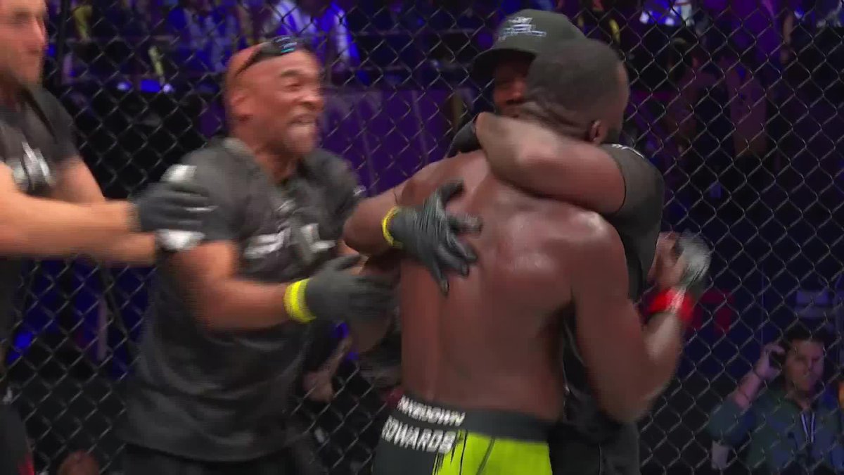 Isn’t Rosta the guy Dakota Ditcheva dumped after watching him get knocked out cold by Leon Edwards’ little bro? #PFLCharlotte