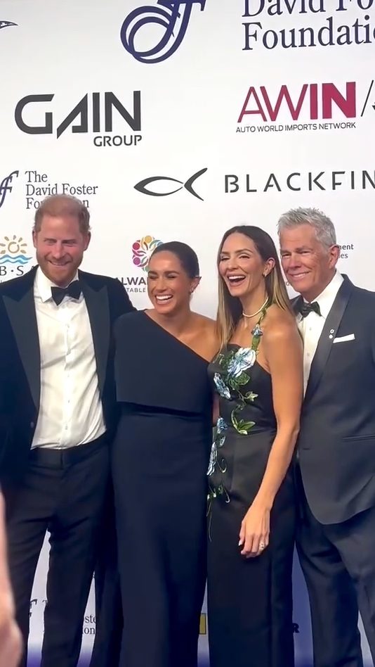Prince Harry and Meghan made a surprise return to a place that played a special part in their story 🇨🇦❤️ The Duke and Duchess of Sussex stepped out for the David Foster Foundation’s 40th Anniversary Gala, joining the music legend and wife Katharine McPhee in Victoria, B.C. David, 76, reportedly helped Harry and Meghan find their Vancouver Island home in 2019, before they began their new life in California, and the friendship is clearly still strong ✨ #princeharry #meghanmarkle 📽️: thezone913 / davidfosterfoundation