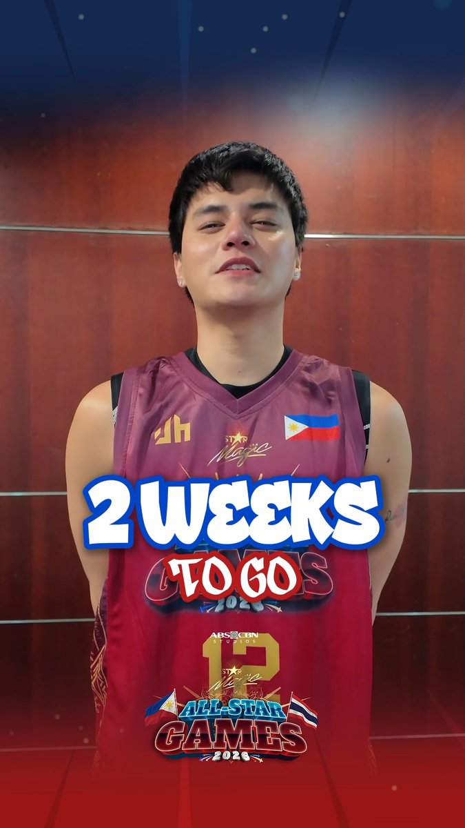 You heard #RonnieAlonte right! 2 WEEKS from now, the arena is gonna be filled with loud 🏀Star Magic All-Star Games 2026🏐cheers! 🎟️Yet to secure your tickets? Don’t miss out on our 8.8 ULTIMATE BARKADA BUNDLE deal today, where you will get one FREE ticket when you buy 4 SVIP or VIP tickets! Grab this exclusive deal via or at any SM Tickets outlet! 🗓️August 23 | 1 PM 📍 SM Mall of Asia Arena #StarMagicAllStarGames2026 #TatakStarMagic