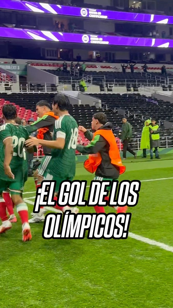 Gol con sabor a Juegos Olímpicos...🇲🇽⚽🙌