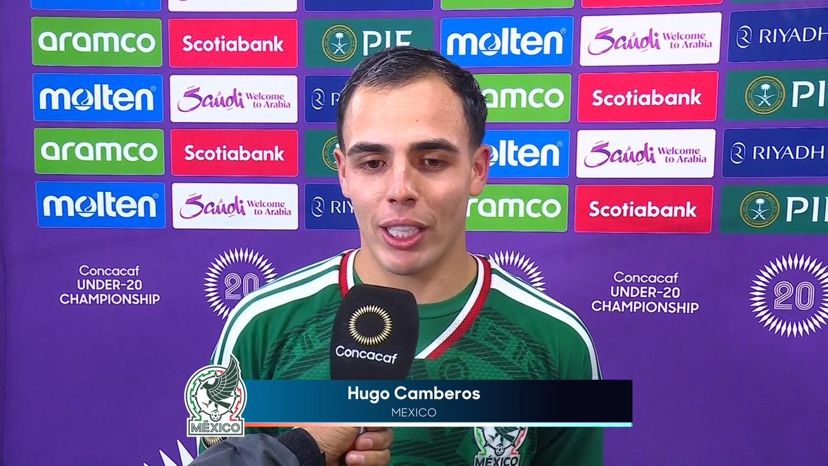 “Aunque ya tengamos el pase al Mundial y a los Juegos Olímpicos, nosotros queremos el campeonato”, Hugo Camberos ya tiene la mirada puesta en la final 👀