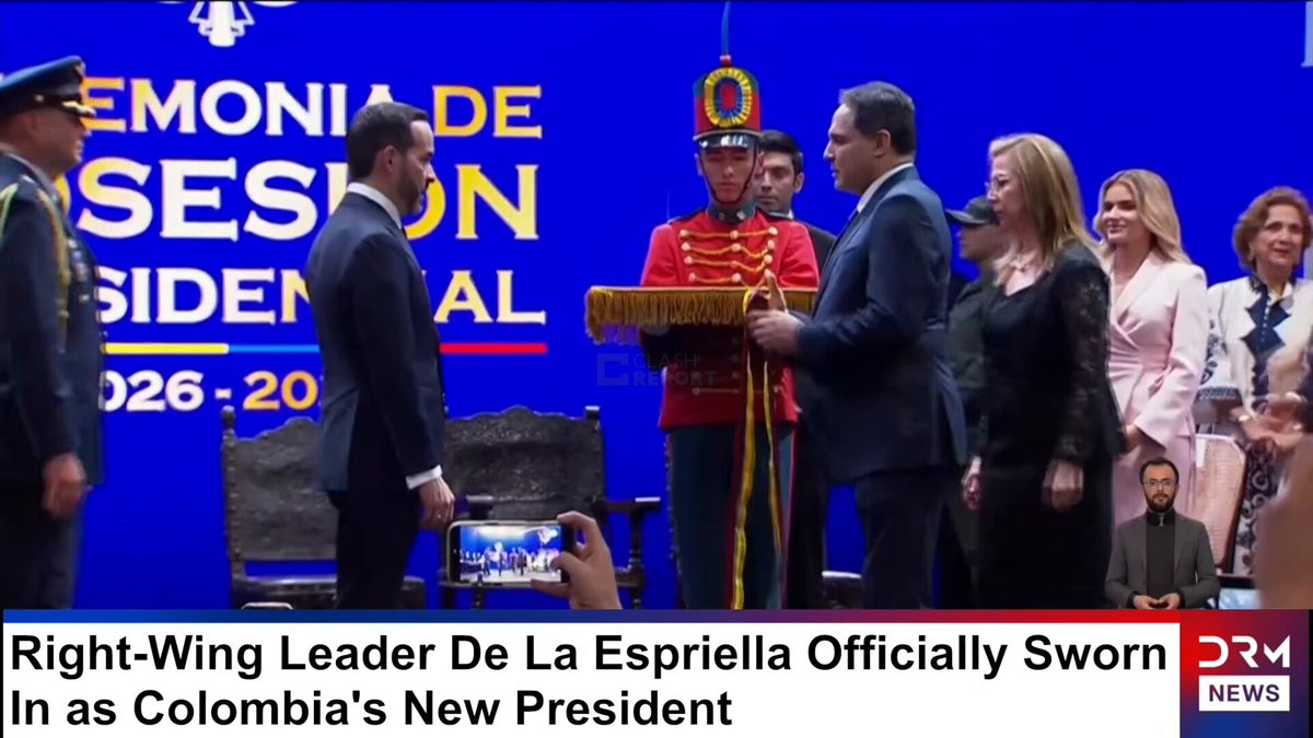 Colombia’s new right-wing president, Abelardo de la Espriella, took office promising a hard crackdown on armed groups, more oil and gas development, spending cuts, and closer ties with the US. His presidency marks a sharp shift away from Gustavo Petro’s left-wing government.