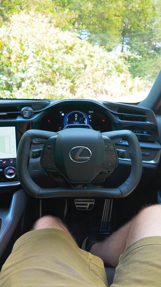 Instead of a traditional mechanical connection between the steering wheel and front wheels, electronic signals control the steering - allowing Lexus to completely rethink the driving experience. The result? A dramatically different steering wheel design, a steering ratio that adapts depending on speed, and fewer hand movements needed when navigating tight corners or parking. It looks futuristic... but would you actually want to drive a car like this every day? 🤔