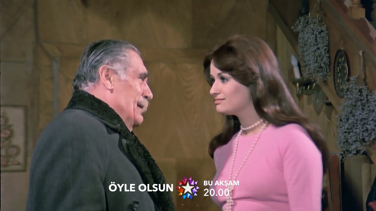 Başrollerini Müjde Ar ve Tarık Akan'ın paylaştığı Yeşilçam klasiği! 🎬 #ÖyleOlsun bu akşam 20.00'de Star'da!