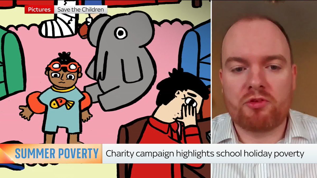 A campaign launched by Save the Children UK highlights the need to combat the "unique challenges" the summer holiday brings, as research has found one in eight families in the UK can't afford essentials like suncream. Kyle Fitzpatrick from the charity speaks to Kamali Melbourne.