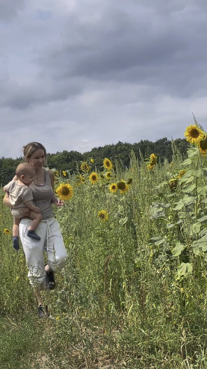 And just like that, I realized we’re alone. It’s just my son and I, surrounded by the ghosts of a life I once lived. The battlefield now grows sunflowers. My friends are now like the wind stroking my face, something I can feel but never see. This time coming back felt empty. A memory of a world that no longer exist. Walking the footsteps of my own past. Now trying to see it through my son’s eyes, finding a new path together. #Ukraine #war