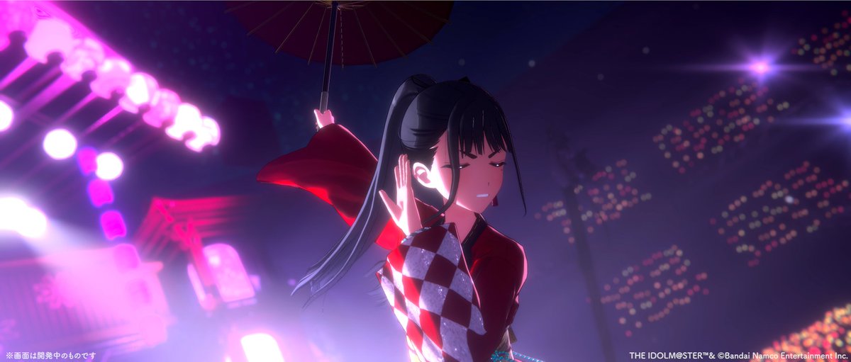 📢雨夜燕アナザーセレクトピックアップガシャ 8/14(金)～開催予定！ 先駆けて、 【冠菊】を披露する燕をチラ見せっ🎆 実装当日をお楽しみに♪