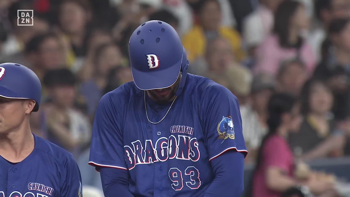 今季2本目の長打 甲子園では本塁打も放った怪力 マラー 2点タイムリー3ベース ⚾️阪神×中日 #dragons #だったらDAZN