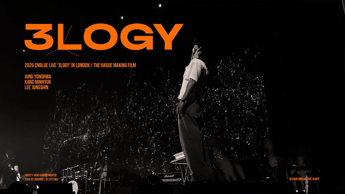 2026 CNBLUE LIVE '3LOGY' IN LONDON &amp; THE HAGUE Making Film ✔ #CNBLUE #씨엔블루 #3LOGY