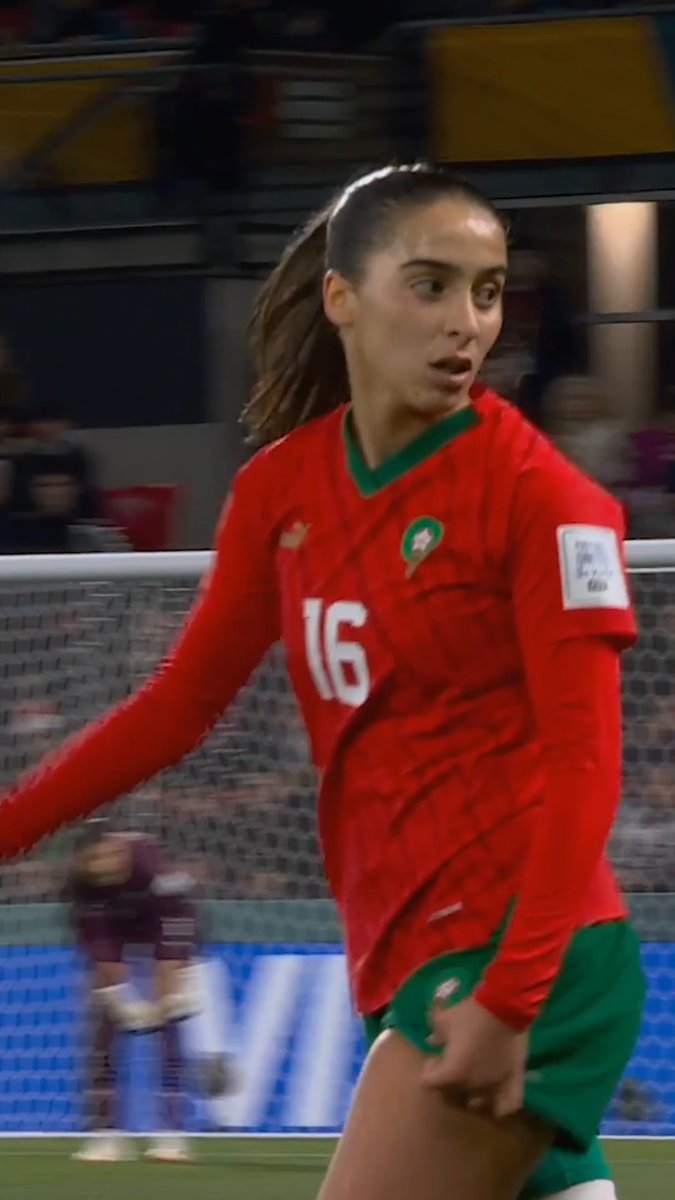 قوة وصلابة يا أنيسة 💪 #FIFAWWC