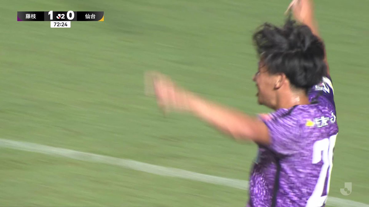 藤枝MYFC・金本毅騎が加入後初ゴール⚽️ 新天地でさっそく結果を残しました👏 🎦 ゴール動画 🏆 明治安田J2リーグ 🆚 藤枝vs仙台 🔢 2-0 ⌚️ 73分 ⚽️ 金本 毅騎(藤枝) #Jリーグ