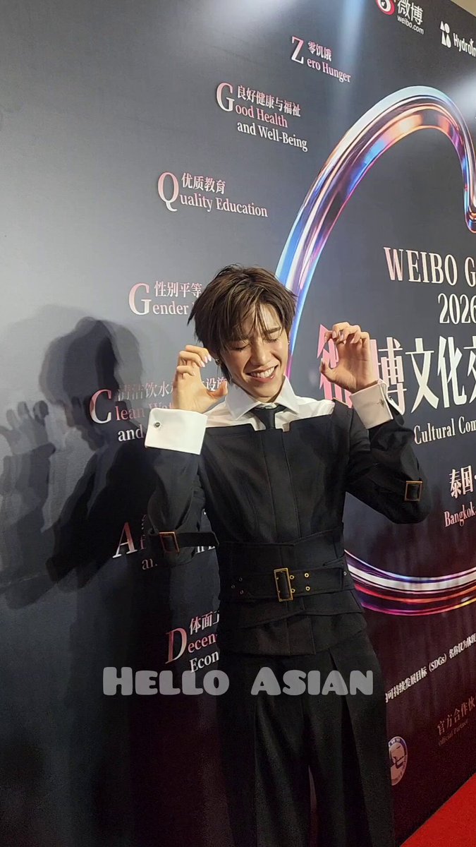 เสือผู้หญิงน่ารักเกิ้นนน PP KRIT WEIBO GALA 2026 #WeiboGala2026xPPKRIT #PPKritt #WeiboCulturalCommunicationNight #WeiboGala2026