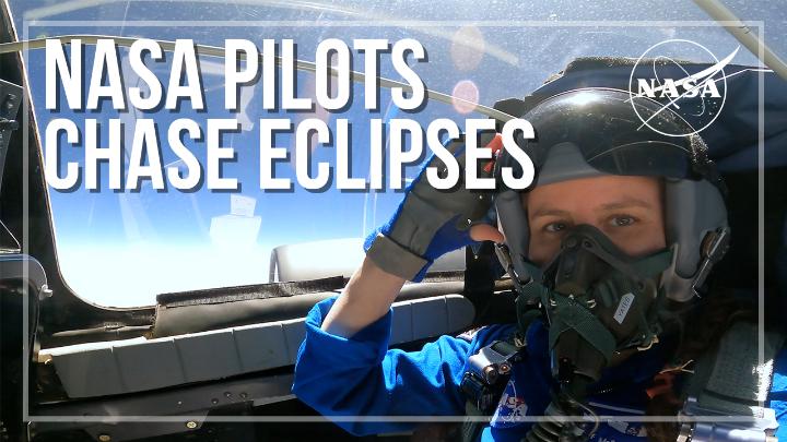 NASA’s WB-57 jet studies eclipses from about 50,000 feet (15,000 meters) — above most of the haze and turbulence that blur the view below, for a sharper look at the Sun’s corona. The WB-57 will observe the Aug. 12 total solar eclipse from above. More: