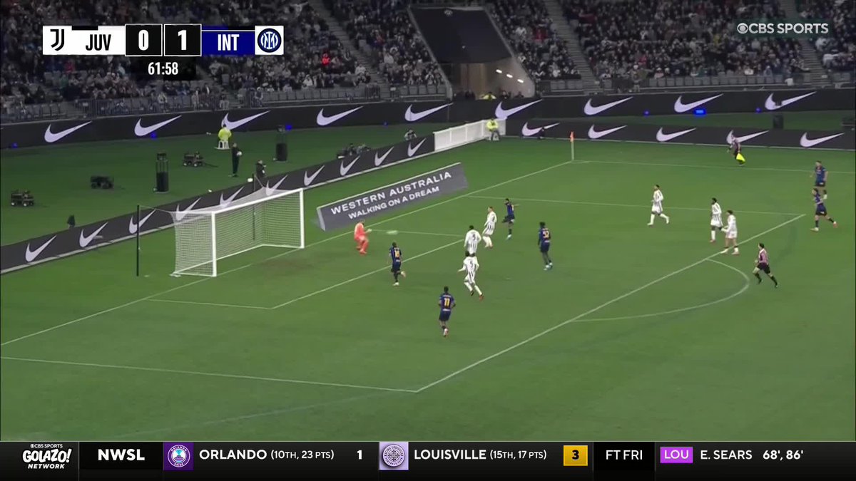 Andy Diouf starts and finishes a brilliant Inter move to double the Nerazzurri lead vs. Juventus ⚽️