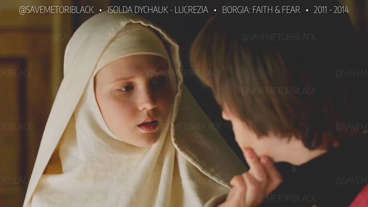 isolda dychauk's lucrezia was having sex anywhere she found herself in borgia, anyone could get it any at anytime she decided.