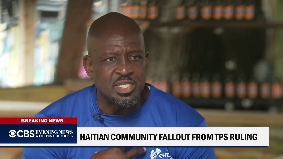 Miami Chef Creole owner Wilkinson Sejour says he regrets voting for Trump after TPS ended for 300,000+ Haitians & an ICE raid outside one of his restaurants in Little Haiti. He says he lost his entire management team across seven locations, putting his entire business at risk.