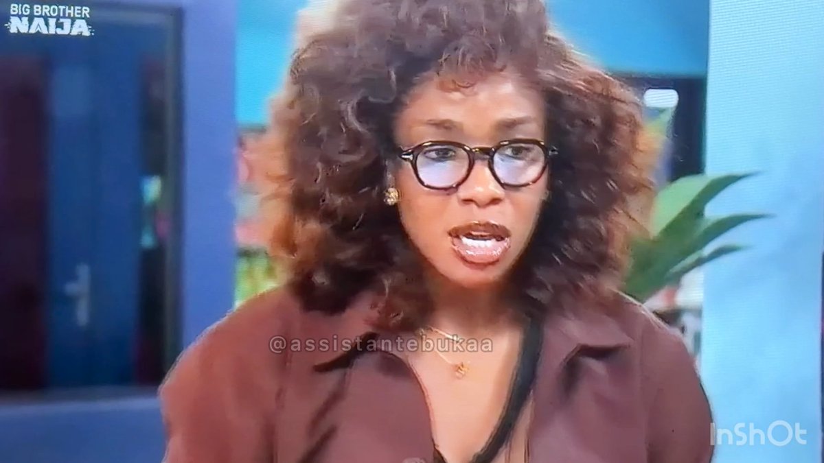 Someone stoles Neche’s food and she’s thinking of asking biggie to tell her the person 😭😂 Meanwhile the camera kept moving to Mercedes #BBNaija
