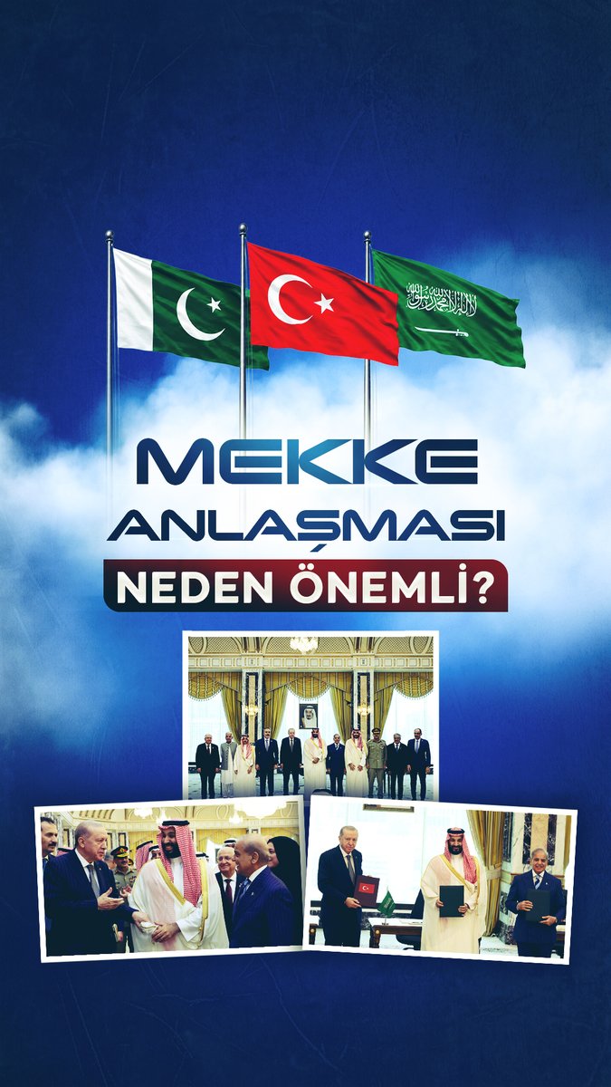 Türkiye, Suudi Arabistan ve Pakistan 'Mekke Ortak Savunma Anlaşması' ile savunma alanında iş birliğini güçlendirdi. Anlaşmaya göre; 3 ülkeden birine yönelik saldırı, tümüne yapılmış sayılacak. Peki, Mekke Anlaşması Türkiye'ye ne gibi stratejik kazanımlar sağlayacak?