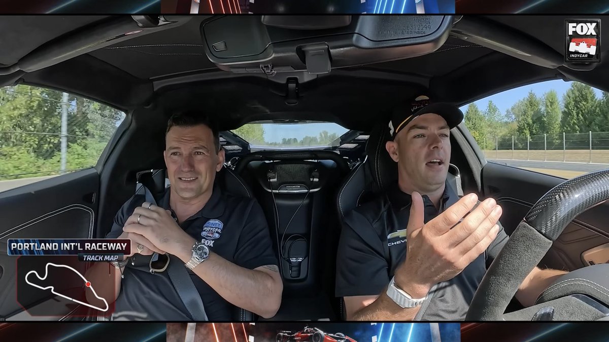 “The girl dads have really taken over in INDYCAR.” Take a ride around Portland with Team Penske's Scott McLaughlin and our own Will Buxton!