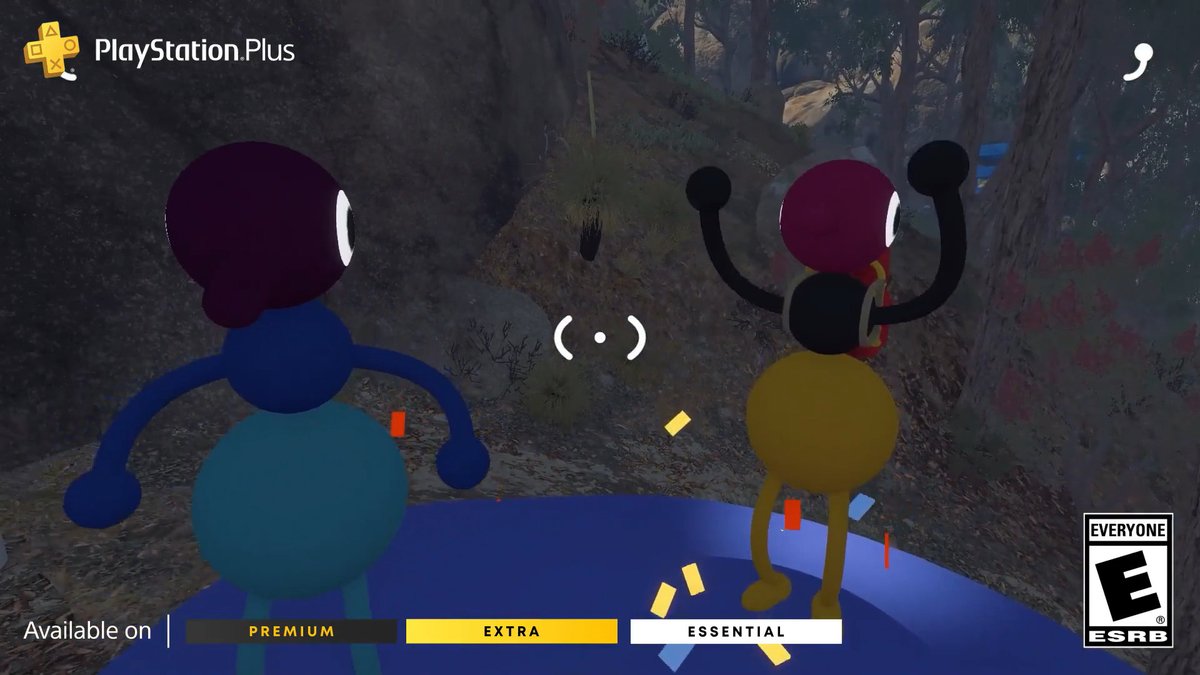 What are friends for, if not to help move heavy objects 🤝 12-player co-op adventure Big Walk is available now as an August PlayStation Plus Monthly Game
