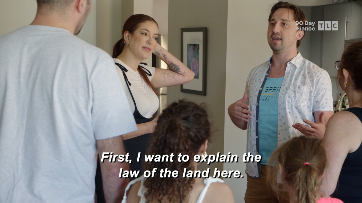 Staying with Thomas and Paula comes with a list of rules...📝 See how her family reacts on #90DayFiance, Sunday at 8P.