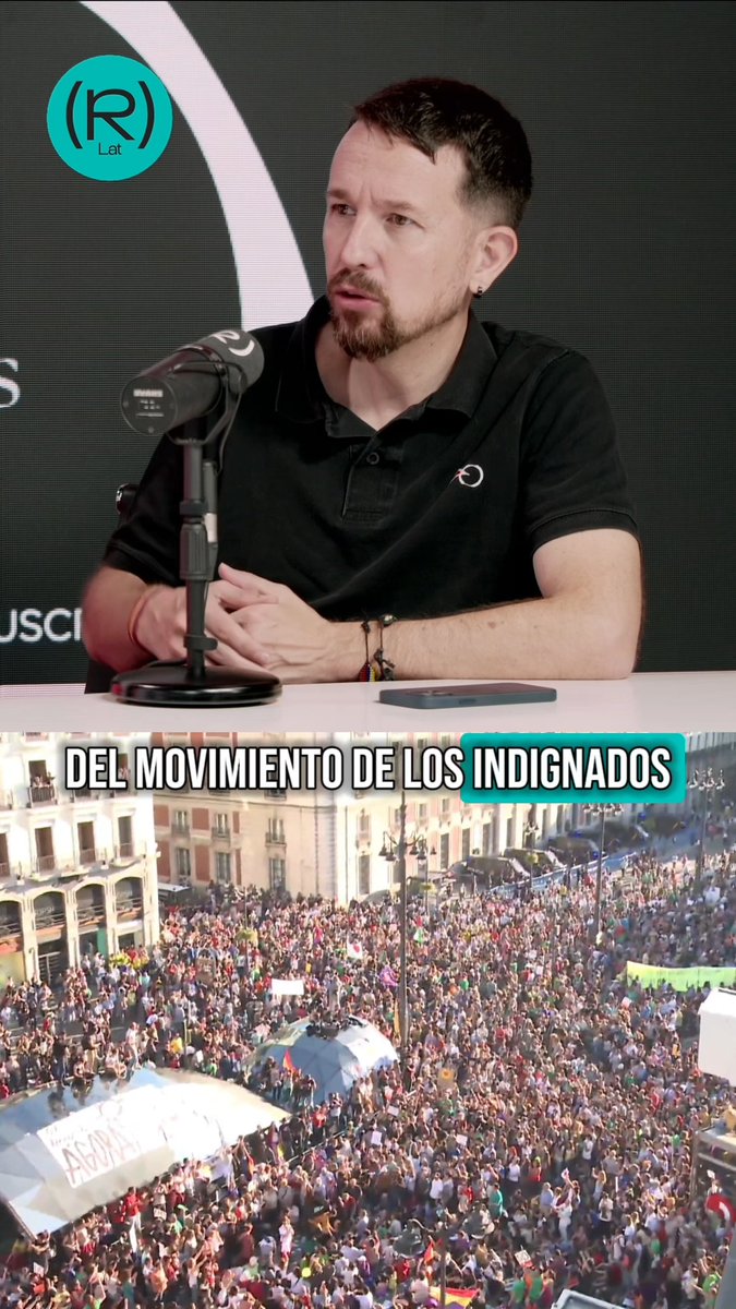 "Podemos no nació del 15M. Nació de una batalla en los medios." Pablo Iglesias 🔻{R} desmonta uno de los relatos más repetidos sobre el origen de Podemos y revela qué fue lo que realmente hizo posible su irrupción política: disputar la televisión, construir agenda y convertir esa fuerza mediática en poder político. Una conversación sobre comunicación, estrategia y las lecciones que dejó aquella experiencia. 🎙️ No te pierdas la entrevista completa de Pablo Iglesias en #Miralejos, con Daniela Pastrana 🇵🇸. 📺