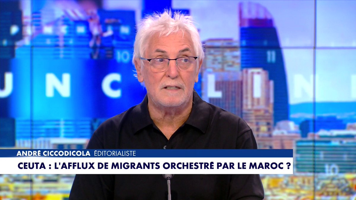 André Ciccodicola : «Ce qui frappe à Ceuta, c'est le chaos sans que la police marocaine ne bouge le petit doigt» #PunchlineWEETE Toute l'info est à retrouver sur