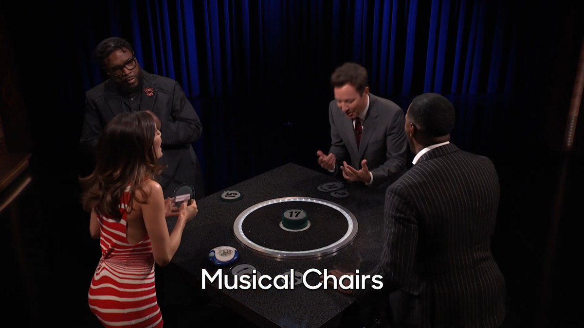 .Colman Domingo & ?st go head-to-head with Monica Barbaro & Jimmy in a game of Catchphrase! #FallonTonight