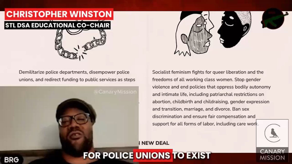DSA Leader calls to overthrow the American government