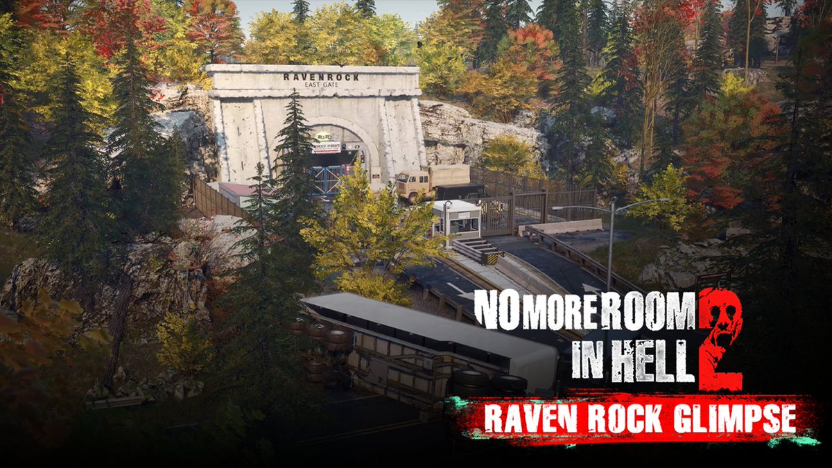3 days remain before Armageddon is unleashed as No More Room in Hell 2 exits Early Access 🚨 Here is a glimpse at our latest Objective experience Raven Rock, set in the eponymous military facility on the southern outskirts of Pennsylvania. Much more lies beyond the surface...