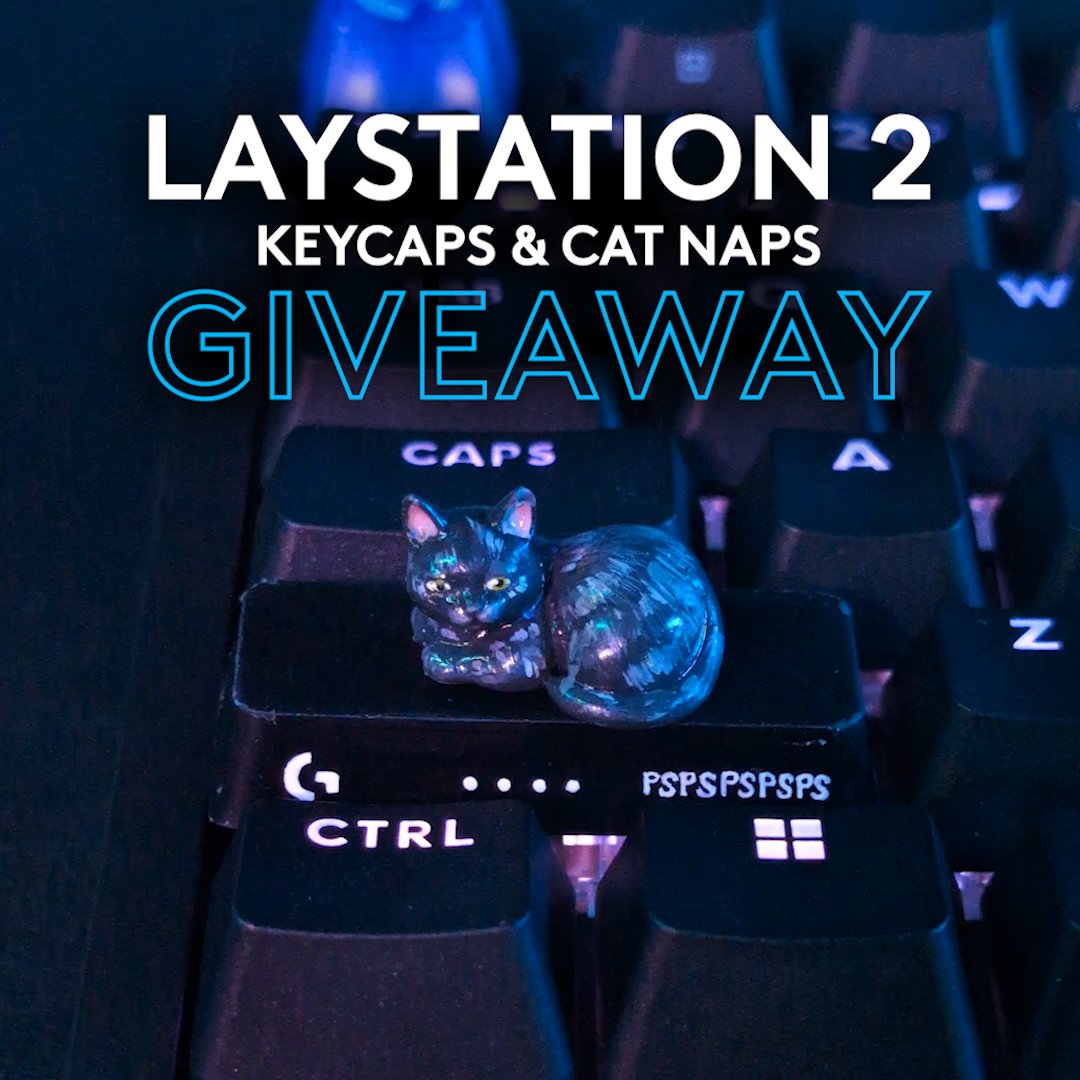 Psspsspss… It’s the LAYSTATION 2: Keycaps and Cat Naps Giveaway. Enter by August 18th. Here’s how: 😺 Drop your cat’s name and photo in the comments 🐾 Repost this ✅ Follow all official entry instructions here: And, hey, stay tuned for another LAYSTATION announcement next week.